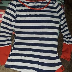 Long sleeves  stripe shirt